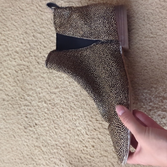 Madewell Nadine Animal Print Chelsea Booties Size 10 - Picture 11 of 14
